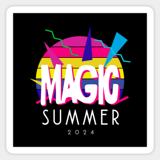 Enjoying a Magic Summer Sticker